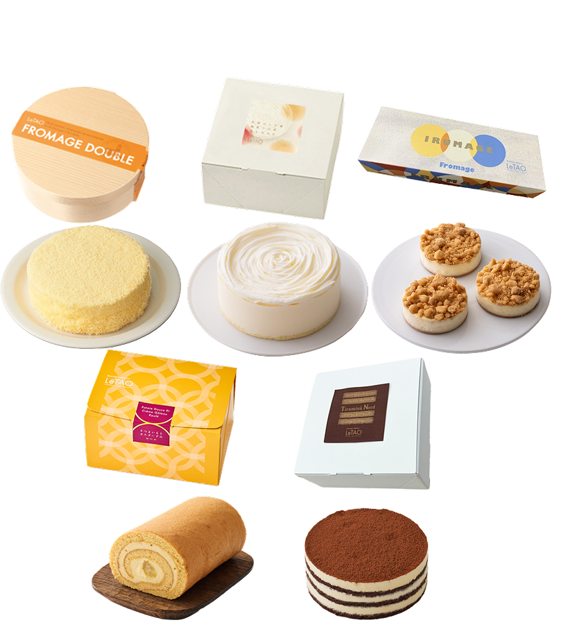 ドゥーブルと選べる季節のケーキセット